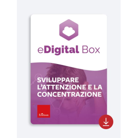 eDigital box Erickson - Sviluppare l'attenzione e la concentrazione - Pack Scuola