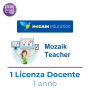 Mozaik TEACHER – Licenza Utente/Docente - Abbonamento 1 Anno – Multipiattaforma - XR Extended Reality inclusa - Italiano