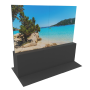 VIDEOWALL CON BASE DA PAVIMENTO HIKVISION 2X2 - DIMENSIONI 108" - Cornice 1,8 mm